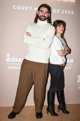 Photocall Courts Metrages Cesar 2026 in Paris FA Emmanuel Georges (L) and a guest pose for a photocall during the Brunch of Courts Metrages Cesar 2026 in Paris on December 14, 2025. Photo by Firas Abdullah ABACAPRESS.COM Paris Ile-de-France France  Copyright: xAbdullahxFiras ABACAx