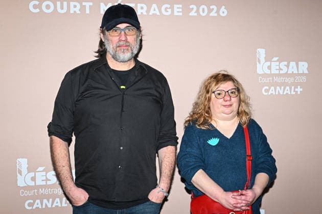 Photocall Courts Metrages Cesar 2026 in Paris FA (L-R) A guest and Gladys De Micheli pose for a photocall during the Brunch of Courts Metrages Cesar 2026 in Paris on December 14, 2025. Photo by Firas Abdullah ABACAPRESS.COM Paris Ile-de-France France  Copyright: xAbdullahxFiras ABACAx