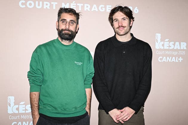 Photocall Courts Metrages Cesar 2026 in Paris FA (L-R) Galdric Fleury and Eliott Baillon pose for a photocall during the Brunch of Courts Metrages Cesar 2026 in Paris on December 14, 2025. Photo by Firas Abdullah ABACAPRESS.COM Paris Ile-de-France France  Copyright: xAbdullahxFiras ABACAx