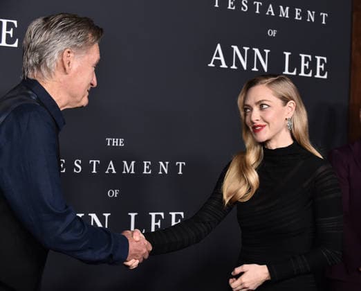Searchlight Pictures™ ˜The Testament of Ann Lee™ Premiere Bill Pullman and Amanda Seyfried arriving to the Los Angeles premiere of Searchlight Pictures™ The Testament of Ann Lee at the Linwood Dunn Theater on December 14, 2025 in Hollywood, Ca. Hollywood Linwood Dunn Theater California USA Copyright: xLisaxOConnor xAFF-USA.COMx
