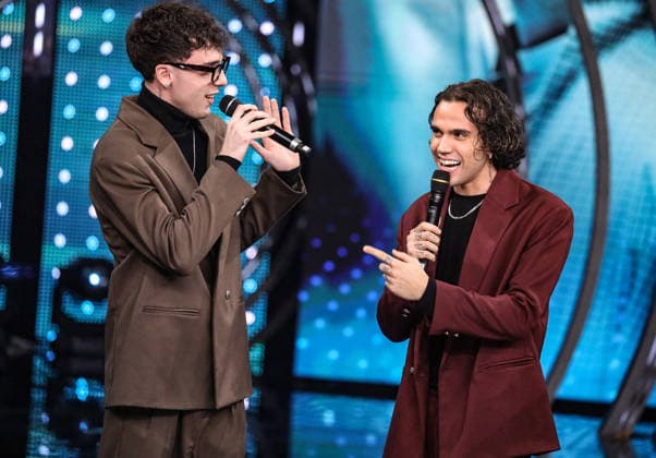 Live Music Show - FINALE SANREMO GIOVANI The finale will take place in Sanremo, with photos of the major artists in competition and the finalist during FINALE SANREMO GIOVANI , Live Music Show in SANREMO, Italy, December 14 2025 SANREMO TEATRO DEL CASINO SANREMO Italy Copyright: xRenataxRoattinox xLiveMediax LPM_2195372