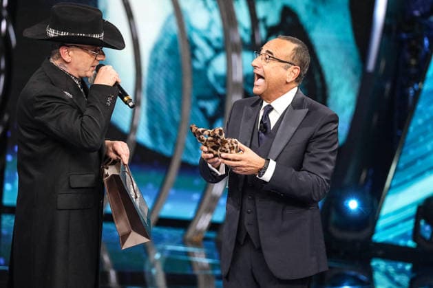 Live Music Show - FINALE SANREMO GIOVANI The finale will take place in Sanremo, with photos of the major artists in competition and the finalist during FINALE SANREMO GIOVANI , Live Music Show in SANREMO, Italy, December 14 2025 SANREMO TEATRO DEL CASINO SANREMO Italy Copyright: xRenataxRoattinox xLiveMediax LPM_2195392
