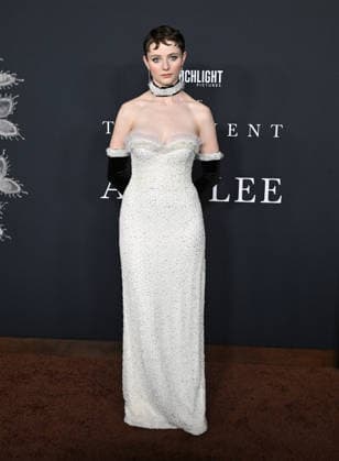 Searchlight Pictures™ ˜The Testament of Ann Lee™ Premiere Thomasin McKenzie arriving to the Los Angeles premiere of Searchlight Pictures™ The Testament of Ann Lee at the Linwood Dunn Theater on December 14, 2025 in Hollywood, Ca. Hollywood Linwood Dunn Theater California USA Copyright: xLisaxOConnor xAFF-USA.COMx