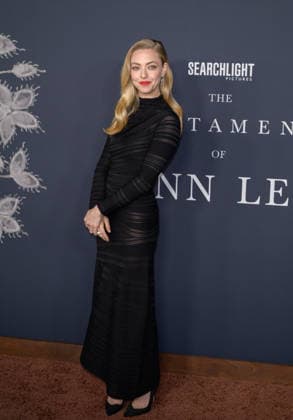 Testament of Ann Lee Premiere - Los Angeles, USA LOS ANGELES, USA. December 14, 2025: Amanda Seyfried at the premiere of The Testament of Ann Lee at the Linwood Dunn Theatre. Los Angeles CA USA  Copyright: xPaulxSmith Featureflashx