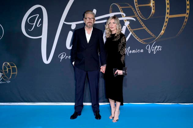Marco Giallini with partner Giorgia Battisti at the Il Vitti 2025 award ceremony at the Centro Congressi Roma La Nuvola Rome, 14 12 2025 Foto:xA.xM.xTinghinox xFuturexImagex vitti_5278