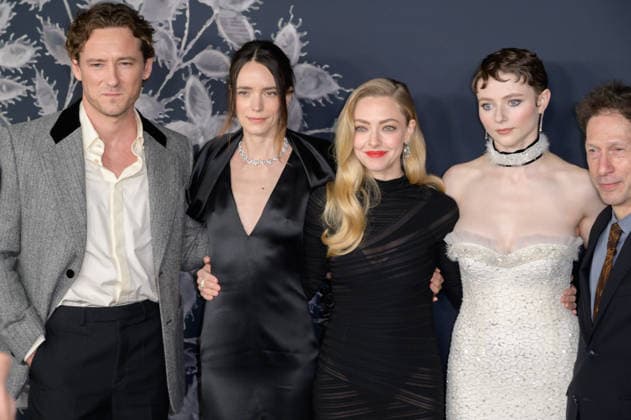 Premiere of The Testament of Ann Lee in Los Angeles LOS ANGELES, USA December 14, 2025 Lewis Pullman, Stacy Martin, Amanda Seyfried, Thomasin McKenzie Tim Blake Nelson at the premiere of The Testament of Ann Lee at the Linwood Dunn Theatre Picture Paul Smith Featureflash 451556 2025 12 14 CA Los Angeles  Copyright: xPaulxSmithx xFeaturesxFlashx xStarfacex STAR_451556_051