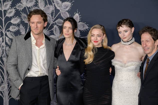 Premiere of The Testament of Ann Lee in Los Angeles LOS ANGELES, USA December 14, 2025 Lewis Pullman, Stacy Martin, Amanda Seyfried, Thomasin McKenzie Tim Blake Nelson at the premiere of The Testament of Ann Lee at the Linwood Dunn Theatre Picture Paul Smith Featureflash 451556 2025 12 14 CA Los Angeles  Copyright: xPaulxSmithx xFeaturesxFlashx xStarfacex STAR_451556_053
