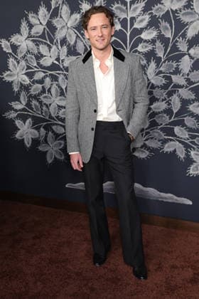 14 December 2025 - Los Angeles, California - Lewis Pullman Los Angeles Premiere Of Searchlight Pictures The Testament Of Ann Lee held at Linwood Dunn Theater.in Los Angeles. Los Angeles USA - ZUMAa123 20251214_zaa_a123_075 Copyright: xADx