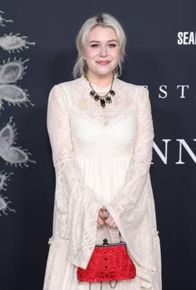 14 December 2025 - Los Angeles, California - Stanzi Potenza. Los Angeles Premiere Of Searchlight Pictures The Testament Of Ann Lee held at Linwood Dunn Theater.in Los Angeles. Los Angeles USA - ZUMAa123 20251214_zaa_a123_079 Copyright: xADx