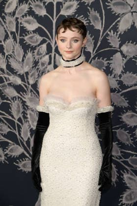 Premiere of The Testament of Ann Lee in Los Angeles LOS ANGELES, USA December 14, 2025 Thomasin McKenzie at the premiere of The Testament of Ann Lee at the Linwood Dunn Theatre Picture Paul Smith Featureflash 451556 2025 12 14 CA Los Angeles  Copyright: xPaulxSmithx xFeaturesxFlashx xStarfacex STAR_451556_082