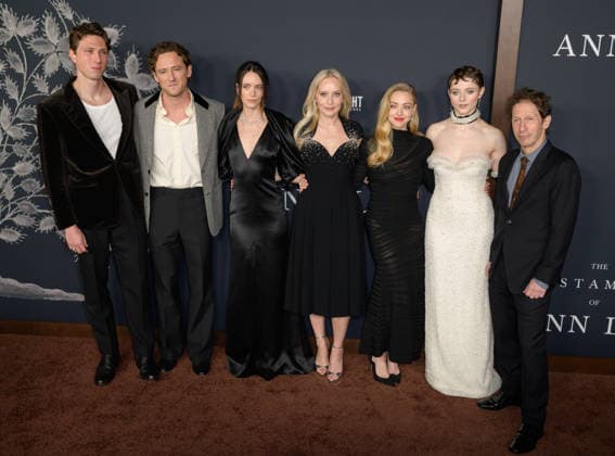 Premiere of The Testament of Ann Lee in Los Angeles LOS ANGELES, USA December 14, 2025 Jamie Bogyo, Lewis Pullman, Stacy Martin, Mona Fastvold, Amanda Seyfried, Thomasin McKenzie Tim Blake Nelson at the premiere of The Testament of Ann Lee at the Linwood Dunn Theatre Picture Paul Smith Featureflash 451556 2025 12 14 CA Los Angeles  Copyright: xPaulxSmithx xFeaturesxFlashx xStarfacex STAR_451556_092