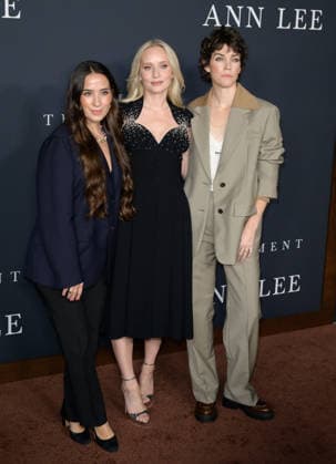 Premiere of The Testament of Ann Lee in Los Angeles LOS ANGELES, USA December 14, 2025 Sofia Subercaseaux, Mona Fastvold Celia Rowlson Hall at the premiere of The Testament of Ann Lee at the Linwood Dunn Theatre Picture Paul Smith Featureflash 451556 2025 12 14 CA Los Angeles  Copyright: xPaulxSmithx xFeaturesxFlashx xStarfacex STAR_451556_170