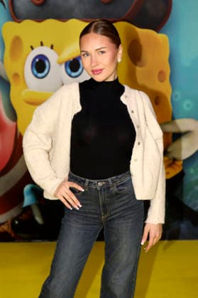 Linda Janacek at the premiere of the movie SpongeBob SquarePants Pirates Ahoy at the cinema in the KulturBrauerei Berlin, 14 12 2025 Foto:xAgenturxWehnertx xGränzdörferx xFuturexImagex spongebob_5218