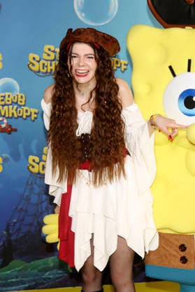 Klaudia Giez at the premiere of the movie SpongeBob SquarePants Pirates Ahoy at the cinema in the KulturBrauerei Berlin, 14 12 2025 Foto:xAgenturxWehnertx xGränzdörferx xFuturexImagex spongebob_5222