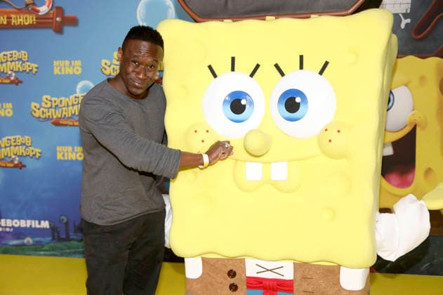 Jerry Kwarteng at the premiere of the movie SpongeBob SquarePants Pirates Ahoy at the cinema in the KulturBrauerei Berlin, 14 12 2025 Foto:xAgenturxWehnertx xGränzdörferx xFuturexImagex spongebob_5225