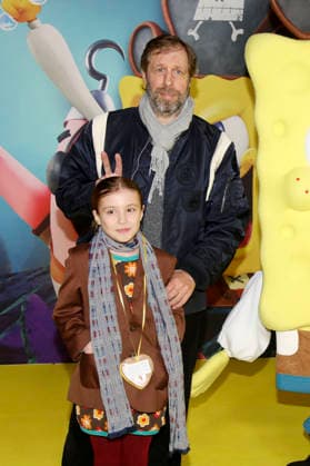 Oliver Korittke with daughter Frida at the premiere of the movie SpongeBob SquarePants Pirates Ahoy at the cinema in the KulturBrauerei Berlin, 14 12 2025 Foto:xAgenturxWehnertx xGränzdörferx xFuturexImagex spongebob_5230