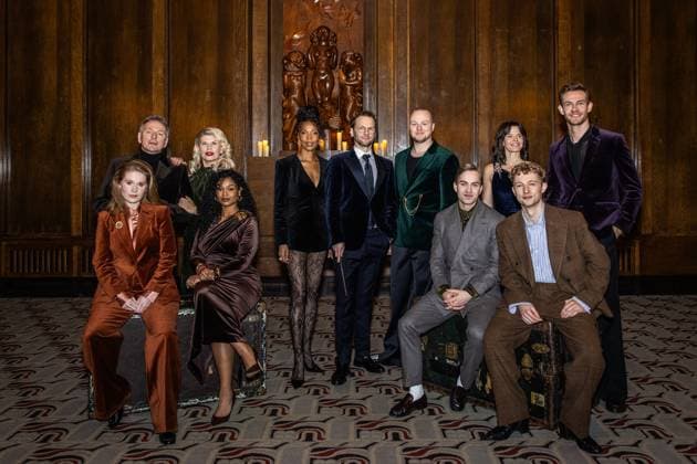 AMSTERDAM - The entire cast during a presentation for the play Harry Potter and the Cursed Child. The play takes place nineteen years after the events of the seven previously published books about the sorcerer s apprentice. ANP DINGENA MOL netherlands out - belgium out  Copyright: xx x544966756x originalFilename: 544966756.jpg
