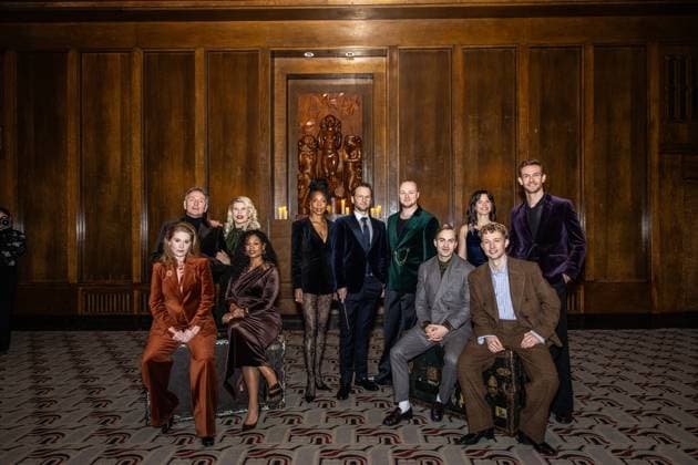 AMSTERDAM - The entire cast during a presentation for the play Harry Potter and the Cursed Child. The play takes place nineteen years after the events of the seven previously published books about the sorcerer s apprentice. ANP DINGENA MOL netherlands out - belgium out  Copyright: xx x544966786x originalFilename: 544966786.jpg