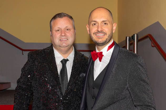 Paul Potts and Kevin Pabst live at Paul Potts Friends in the Stadthalle Krone Bautzen, 14 12 2025 Foto:xM.xWehnertx xFuturexImagex potts_5213