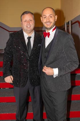 Paul Potts and Kevin Pabst live at Paul Potts Friends in the Stadthalle Krone Bautzen, 14 12 2025 Foto:xM.xWehnertx xFuturexImagex potts_5214
