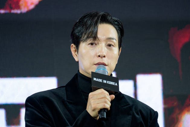 Disney Plus series Made In Korea press conference SEOUL, SOUTH KOREA, DEC 15: South Korean actor Jung Sung-il during Disney Plus series Made In Korea press conference at the InterContinental Seoul Parnas in Seoul, South Korea, on December 15, 2025. Seoul the InterContinental Seoul Parna South Korea 8247_286123 Copyright: xStevexChoxKyewoong PentaxPressx