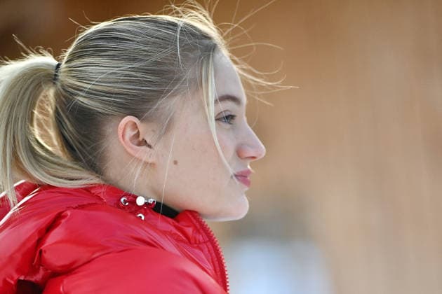Les Arcs Film Festival - Day Three. FC LES ARCS, FRANCE - DECEMBER 15 Nadia Tereszkiewics attends a photocall during Day Three of Les Arcs Film Festival on December 15, 2025 in Les Arcs, France. Photo by Franck Castel ABACAPRESS.COM Les Arcs France  Copyright: xCastelxFranck ABACAx