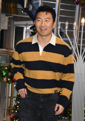 NEW YORK, NY- DECEMBER 15: Simu Liu pictured as the cast of Peacock™s upcoming espionage thriller series, The Copenhagen Test visit the Empire State Building Observatory ahead of it™s December 27th premiere in New York City on December 15, 2025. Copyright: xMediaPunchx