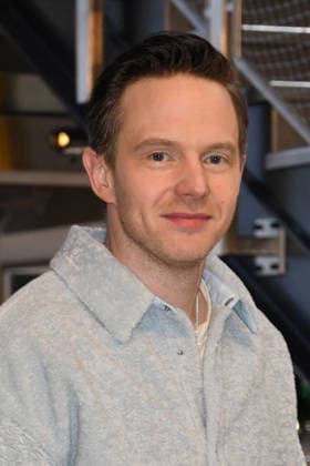 NEW YORK, NY- DECEMBER 15: Mark O™Brien pictured as the cast of Peacock™s upcoming espionage thriller series, The Copenhagen Test visit the Empire State Building Observatory ahead of it™s December 27th premiere in New York City on December 15, 2025. Copyright: xMediaPunchx