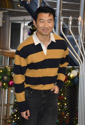 NEW YORK, NY- DECEMBER 15: Simu Liu pictured as the cast of Peacock™s upcoming espionage thriller series, The Copenhagen Test visit the Empire State Building Observatory ahead of it™s December 27th premiere in New York City on December 15, 2025. Copyright: xMediaPunchx