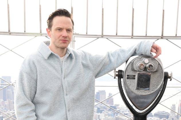 NEW YORK, NY- DECEMBER 15: Mark O™Brien pictured as the cast of Peacock™s upcoming espionage thriller series, The Copenhagen Test visit the Empire State Building Observatory ahead of it™s December 27th premiere in New York City on December 15, 2025. Copyright: xMediaPunchx