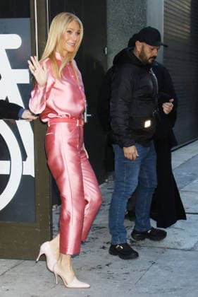 NEW YORK, NY- DECEMBER 15: Gwyneth Paltrow seen at ABC Studios on December 15, 2025 in New York City. Copyright: xRWx