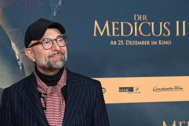Philipp STOELZL, Stölzl, director, portrait, portrait, portrait, cropped single image, single motif, red carpet, red carpet show, arrival, film premiere DER MEDICUS 2 on 15 12 2025 at the Cinedom cinema in Cologne,