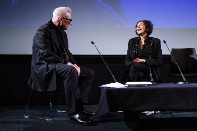 Mark Kermode and Meera Syal on stage during Mark Kermode in 3D on Monday 15 December 2025 Mark Kermode and Meera Syal on stage during Mark Kermode in 3D on Monday 15 December 2025 at BFI Southbank, London. ., Credit:Julie Edwards Avalon  Copyright: xJuliexEdwardsx xAvalonx 1059554533