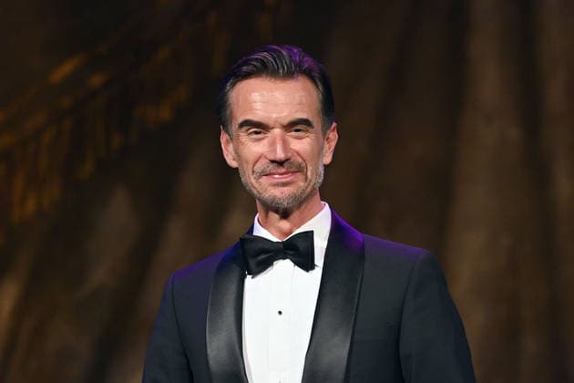 Florian SILBEREISEN presenter,actor,musician single image,cropped single motif,half figure,half figure Advent concert of the Bavarian Minister President on 15 12 2025 at the Cuvillies Theater in the Residenz in Munich