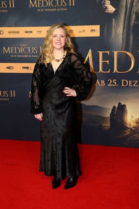 Evelyn Craven at the cinema premiere of The Medicus 2 on 15 12 2025 in Cologne The Medicus 2 cinema premiere in Cologne