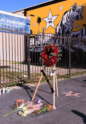 December 15, 2025, Hollywood, California, USA: A wreath of flowers placed on director actor Rob Reiner s Star on the Hollywood Walk of Fame on Monday December 15, 2025 in Hollywood, California. The LAPD confirmed that Rob Reiner and his wife Michele Singer Reiner were found dead in their Brentwood home. Their son Nick has been arrested in connection to their deaths. JAVIER ROJAS PI Hollywood USA - ZUMAp124 20251215_zaa_p124_029 Copyright: xJavierxRojasx