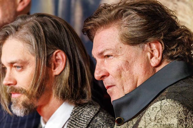 15 12 2025 Cologne World premiere of the historical film DER MEDICUS 2 at Cinedom Cologne Red Carpet Here Tom Payne, Francis Fulton Smith Cologne Cinedom North Rhine-Westphalia Germany