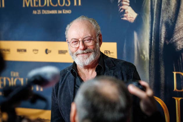 15 12 2025 Cologne World premiere of the historical film DER MEDICUS 2 at Cinedom Cologne Red Carpet Here Liam Cunningham Cologne Cinedom North Rhine-Westphalia Germany