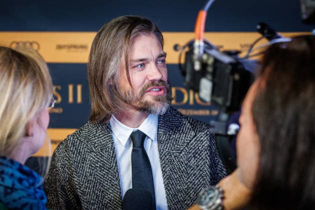 15 12 2025 Cologne World premiere of the historical film DER MEDICUS 2 at Cinedom Cologne Red Carpet Here Tom Payne Cologne Cinedom North Rhine-Westphalia Germany