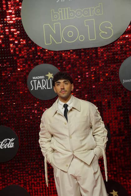 Alex attends the Billboard No. 1s photocall at Ifema on December 15, 2025 in Madrid, Spain.( ALTERPHOTOS S.Villarroel) (00759)