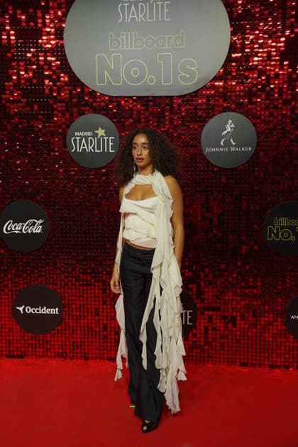 Eva Ruiz attends the Billboard No. 1s photocall at Ifema on December 15, 2025 in Madrid, Spain.( ALTERPHOTOS S.Villarroel) (00775)