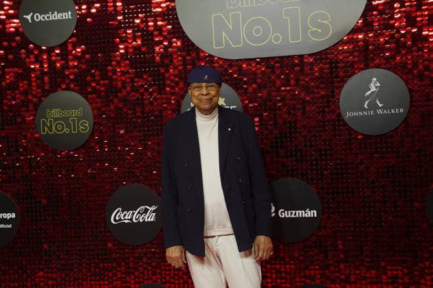 Chucho Valdés attends the Billboard No. 1s photocall at Ifema on December 15, 2025 in Madrid, Spain.( ALTERPHOTOS S.Villarroel) (00912)