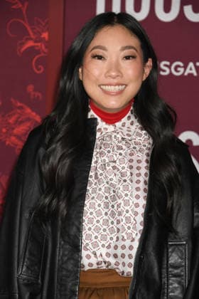 HOLLYWOOD, CA - DECEMBER 15: Awkwafina at the Los Angeles premiere of The Housemaid on December 15, 2025 at the TCL Chinese Theater in Hollywood, California. Copyright: xJeffreyxMayerx