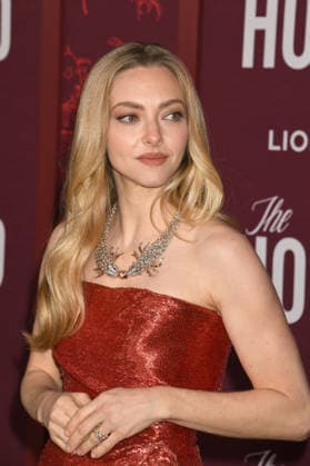 HOLLYWOOD, CA - DECEMBER 15: Amanda Seyfried at the Los Angeles premiere of The Housemaid on December 15, 2025 at the TCL Chinese Theater in Hollywood, California. Copyright: xJeffreyxMayerx