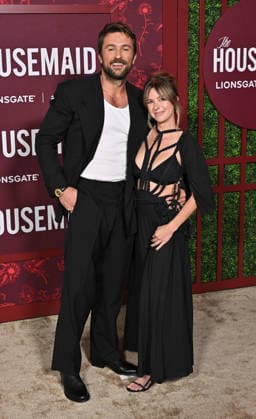 ˜The Housemaid™ Los Angeles Premiere Brandon Sklenar and Courtney Salviolo arriving to The Housemaid Los Angeles premiere held at the TCL Chinese Theatre on December 15, 2025 in Hollywood, Ca. Hollywood TCL Chinese Theatre California USA Copyright: xStarbuck AFF-USA.COMx