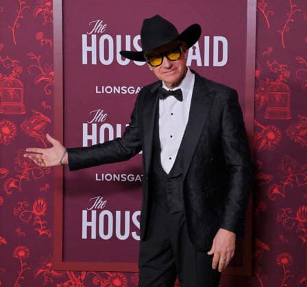 Director Peter Feig attends the premiere of the motion picture thriller The Housemaid the TCL Chinese Theatre in the Hollywood section of Los Angeles on Monday, December 15, 2025. Storyline: A struggling woman is happy to start over as a housemaid for an affluent, elite couple.  LAP2025121519 JIMxRUYMEN