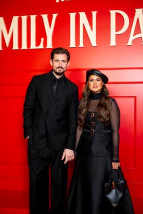 Christian Wackert, Steffi Brungs at the premiere of the series Emily in Paris season 5 at the Grand Rex in Paris on 15 December 2025 Pierre Perusseau Bestimage Premiere of season 5 of the series Emily in Paris at the Grand Rex in Paris on 15 December 2025 Paris France  Copyright: xPierrexPerusseaux xBestimagexPierrexPerusseaux xBestimagex