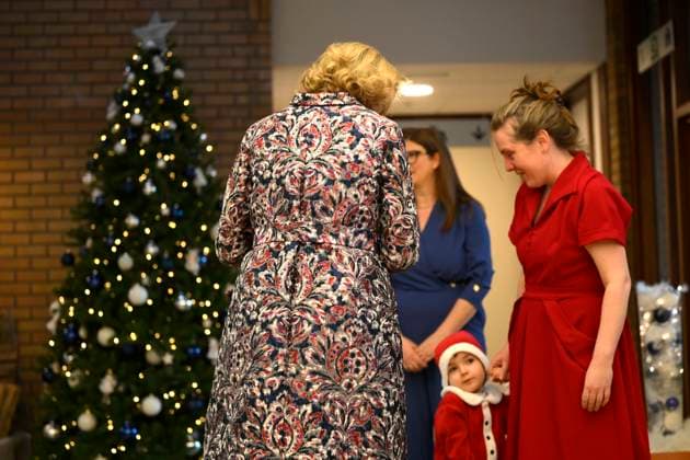 King Philippe And Queen Mathilde Visit Convalescent Home NIEUWPOORT, BELGIUM - DECEMBER 16: King Philippe and Queen Mathilde pictured paying a Christmas visit to the non-profit organisation Samana at the Ter Duinen holiday and convalescent home in Nieuwpoort on December 16, 2025 in NIeuwpoort, Belgium, 16 12 2025 NIeuwpoort Belgium  Copyright: xPhilipxReynaersx