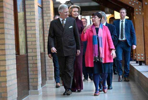 King Philippe And Queen Mathilde Visit Convalescent Home NIEUWPOORT, BELGIUM - DECEMBER 16: King Philippe and Queen Mathilde pictured paying a Christmas visit to the non-profit organisation Samana at the Ter Duinen holiday and convalescent home in Nieuwpoort on December 16, 2025 in NIeuwpoort, Belgium, 16 12 2025 NIeuwpoort Belgium  Copyright: xPhilipxReynaersx