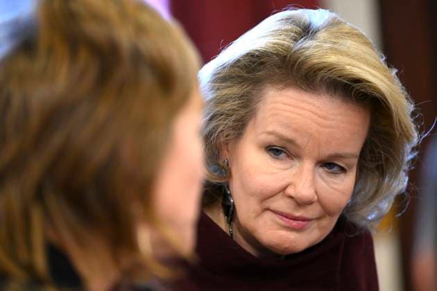 King Philippe And Queen Mathilde Visit Convalescent Home NIEUWPOORT, BELGIUM - DECEMBER 16: King Philippe and Queen Mathilde pictured paying a Christmas visit to the non-profit organisation Samana at the Ter Duinen holiday and convalescent home in Nieuwpoort on December 16, 2025 in NIeuwpoort, Belgium, 16 12 2025 NIeuwpoort Belgium  Copyright: xPhilipxReynaersx